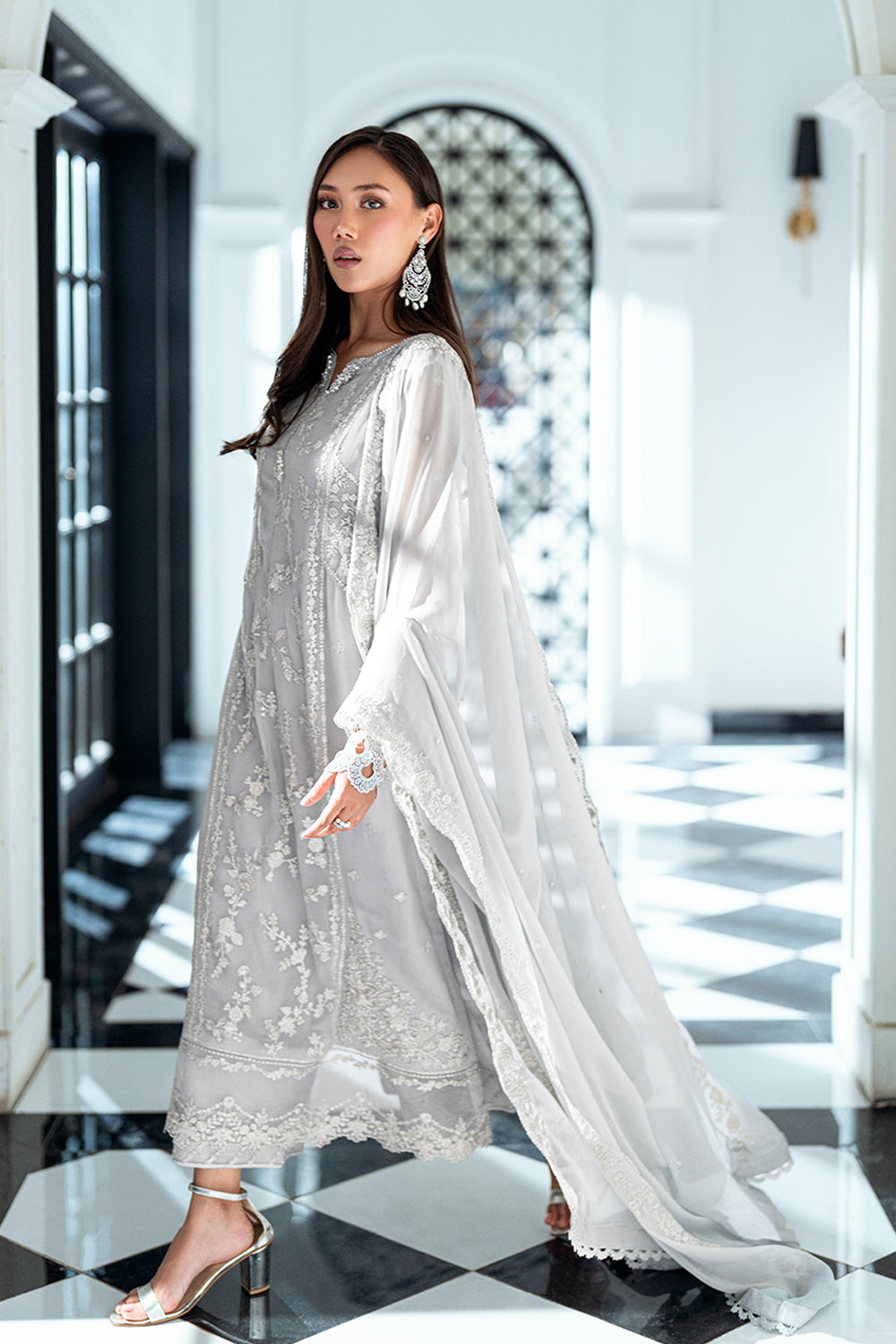 Azure | Ensembles | Ash Veil - Ladies Clothes - Maria Faisal