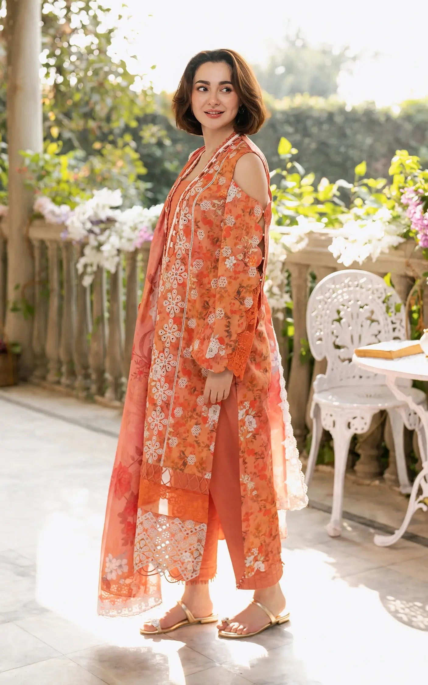 Asifa and Nabeel | Gulkari Summer 25 | Citrus Glow (GKL-08) - Ladies Clothes