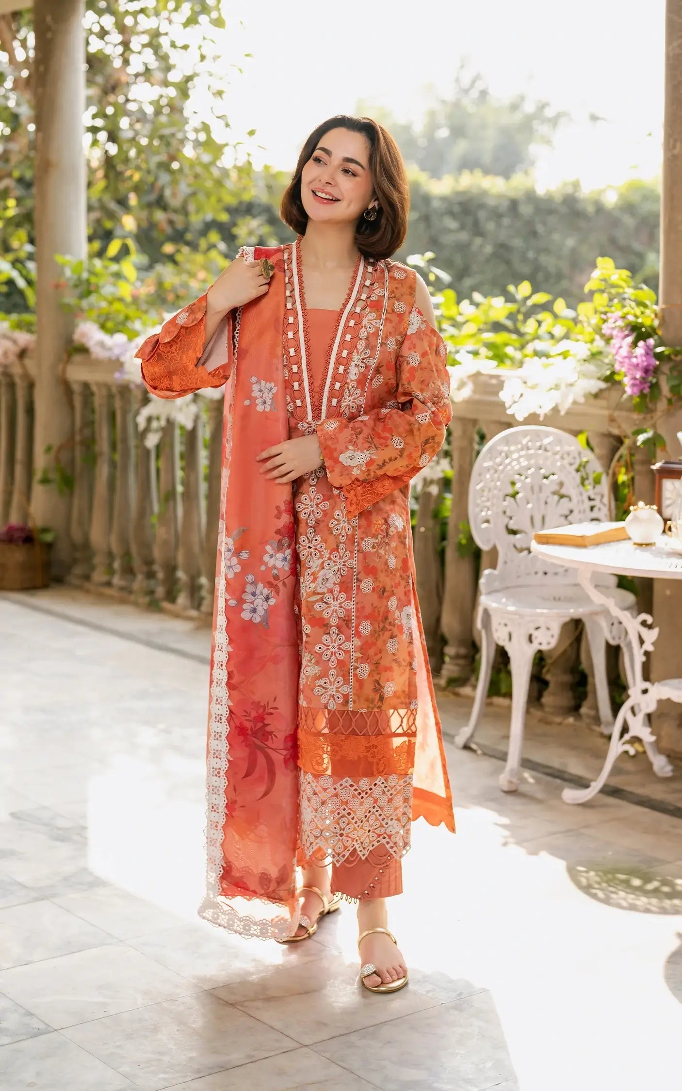 Asifa and Nabeel | Gulkari Summer 25 | Citrus Glow (GKL-08) - Ladies Clothes