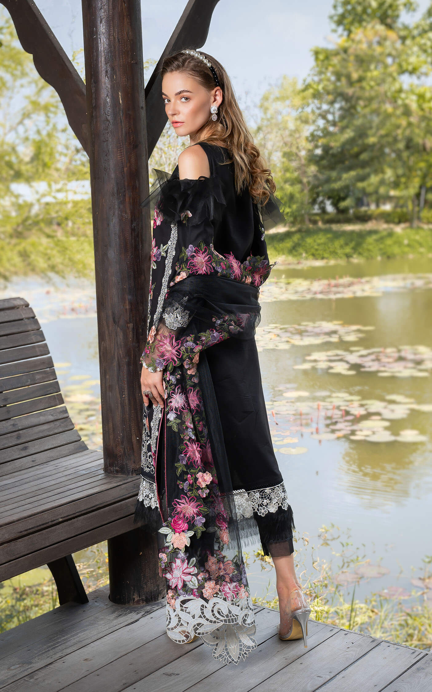 Asifa and Nabeel | Rosemary Ruffles 24 | Euphoria - Pakistani Dress - Maria Faisal