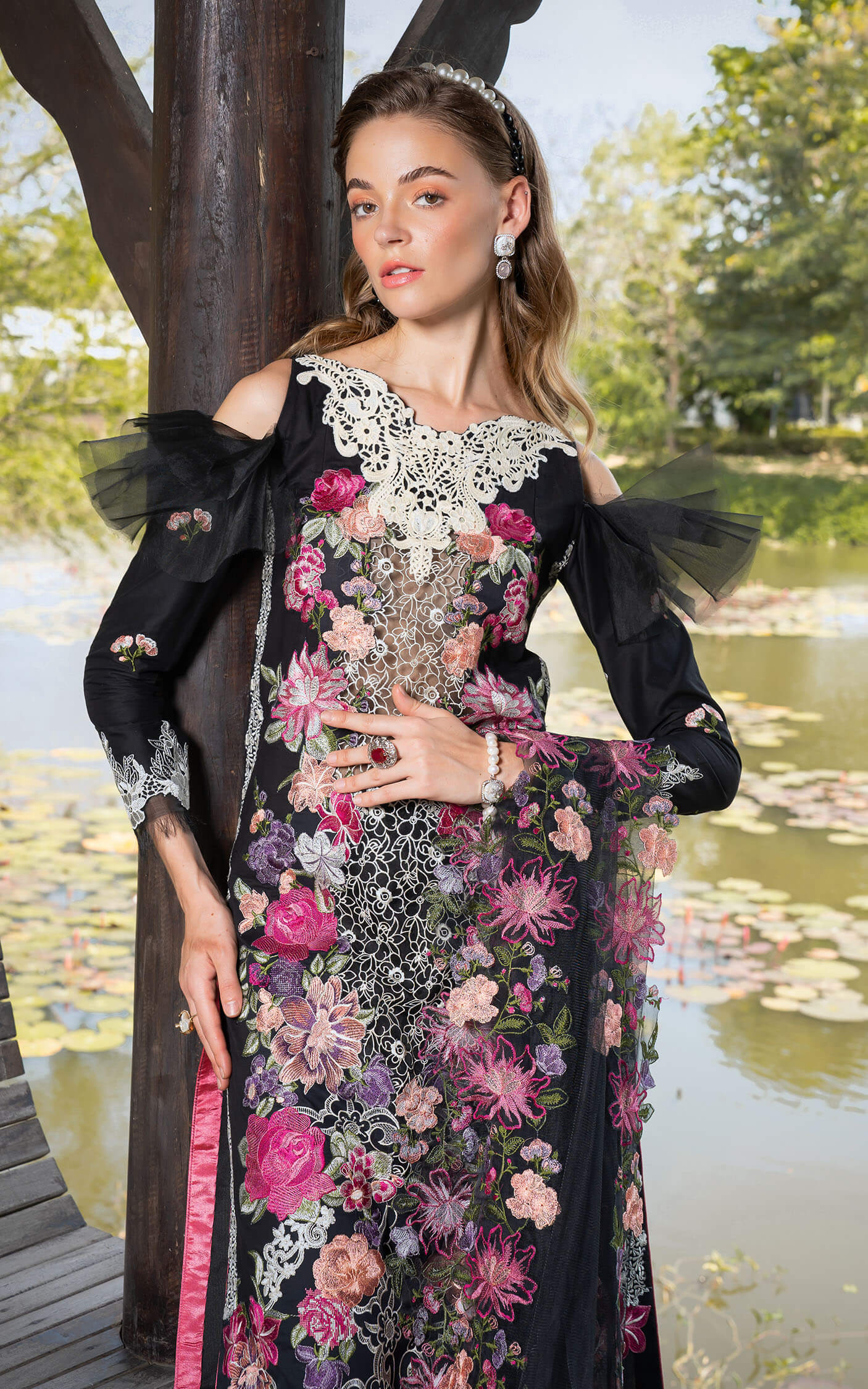 Asifa and Nabeel | Rosemary Ruffles 24 | Euphoria - Pakistani Dress - Maria Faisal
