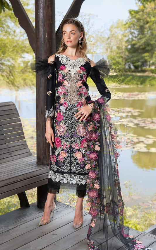 Asifa and Nabeel | Rosemary Ruffles 24 | Euphoria - Pakistani Dress - Maria Faisal