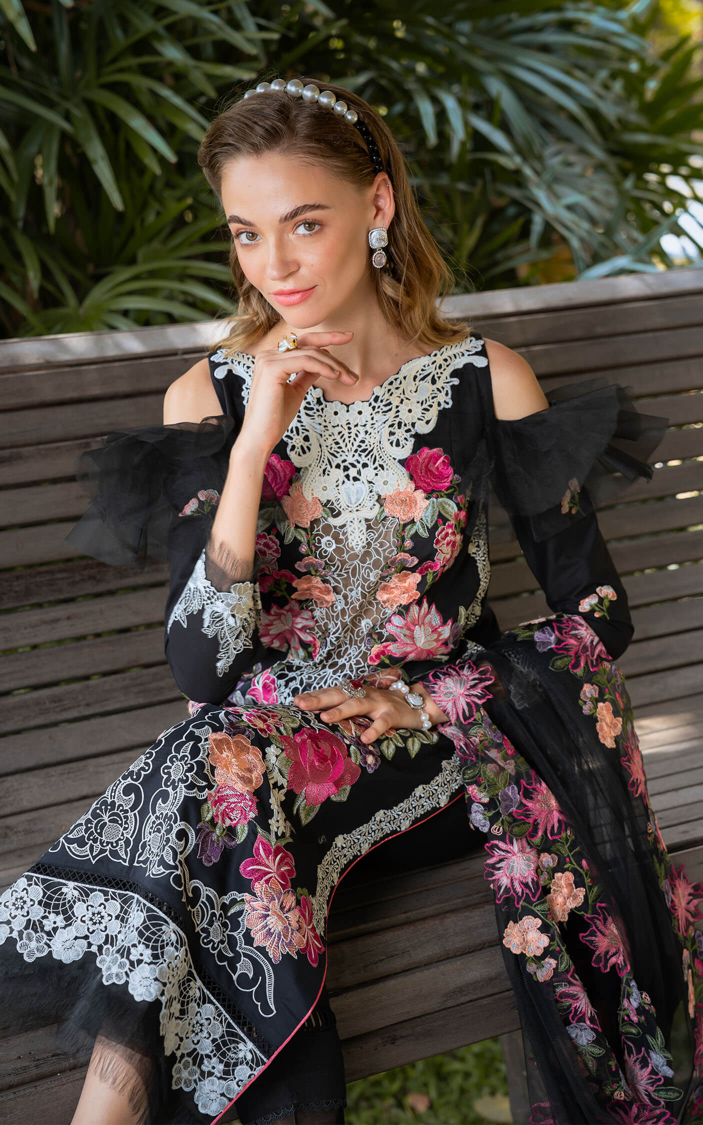 Asifa and Nabeel | Rosemary Ruffles 24 | Euphoria - Pakistani Dress - Maria Faisal