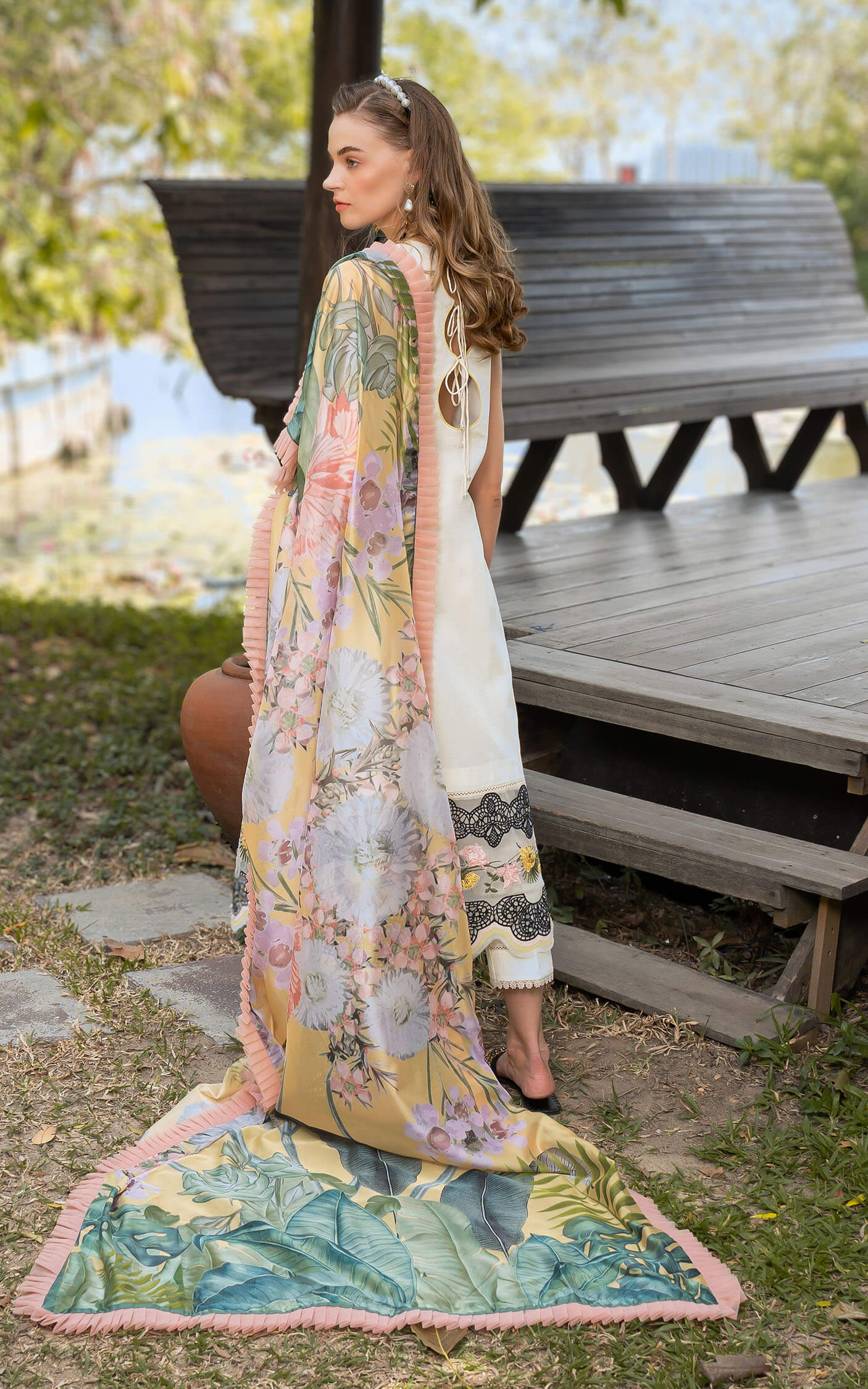 Asifa and Nabeel | Rosemary Ruffles 24 | Mystique - Pakistani Dress - Maria Faisal