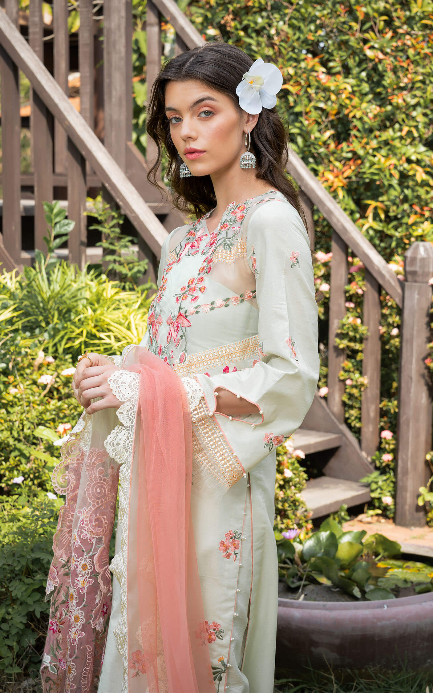 Asifa and Nabeel | Rosemary Ruffles 24 | Serene - Pakistani Dress - Maria Faisal