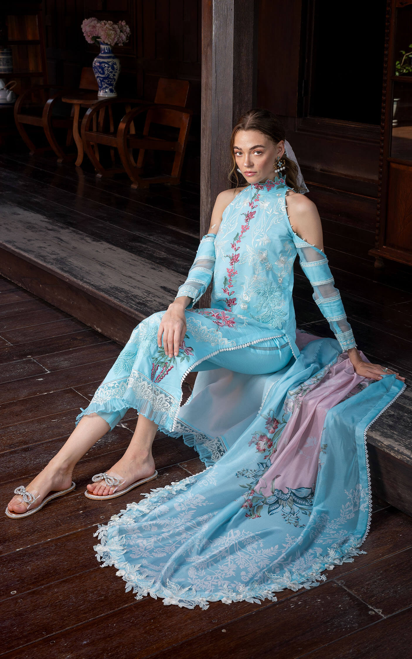 Asifa and Nabeel | Rosemary Ruffles 24 | Utopia - Pakistani Dress - Maria Faisal