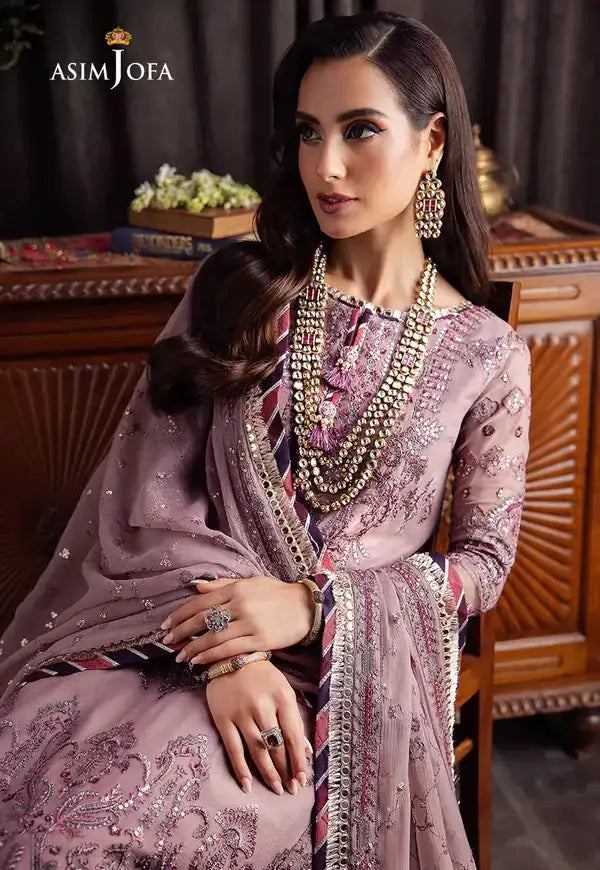 Asim Jofa | Bekhudi Luxury Chiffon 23 | AJBK-06 by Maria Faisal - Registered Vendor of : Asim Jofa - type : Pakistani Dress - 100% original wedding dresses