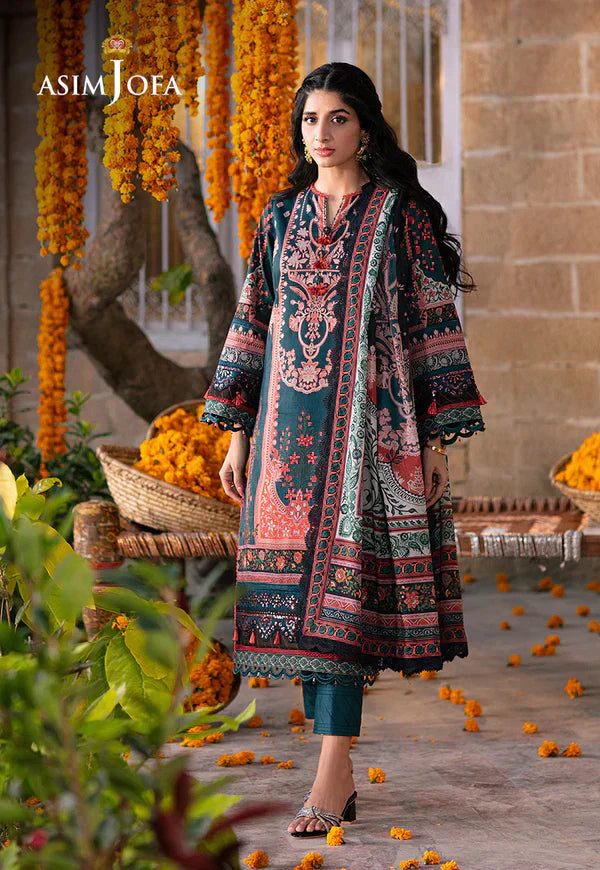 Asim Jofa | Aira Summer Prints | AJAR-13 - Pakistani Dress - Maria Faisal