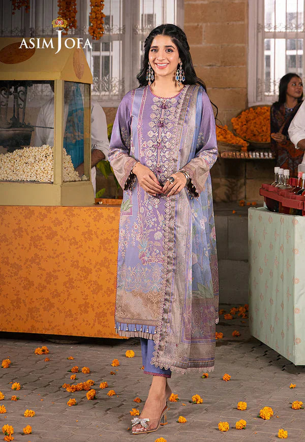 Asim Jofa | Aira Summer Prints | AJAR 05 - Pakistani Dress - Maria Faisal