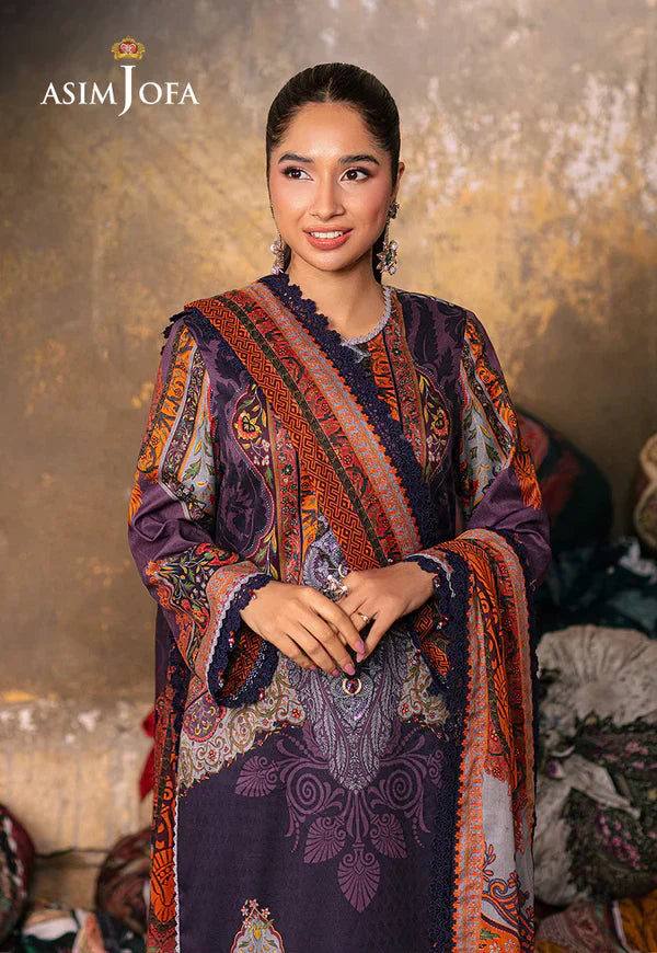 Asim Jofa | Aira Summer Prints | AJAR-12 - Pakistani Dress - Maria Faisal