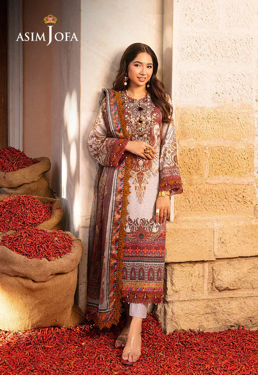 Asim Jofa | Aira Summer Prints | AJAR 06 - Pakistani Dress - Maria Faisal