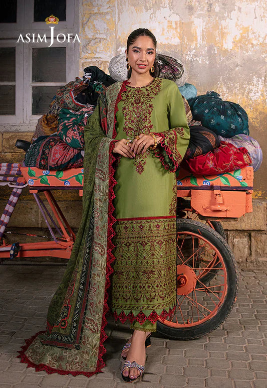 Asim Jofa | Aira Summer Prints | AJAR-33 - Pakistani Dress - Maria Faisal