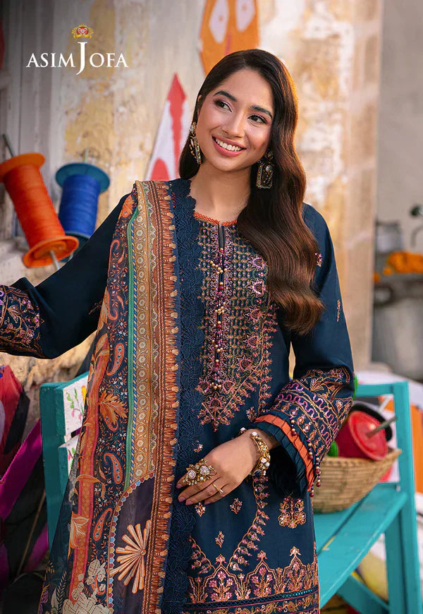 Asim Jofa | Aira Summer Prints | AJAR-36 - Pakistani Dress - Maria Faisal