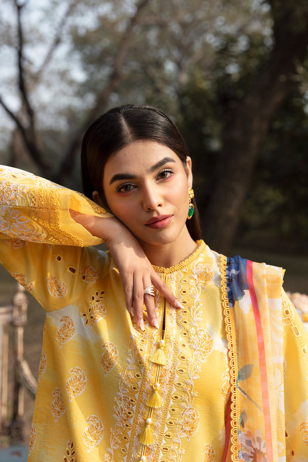 Afrozeh | Ayzel Summer Dream | DAFFODIL - Pakistani Dress - Maria Faisal
