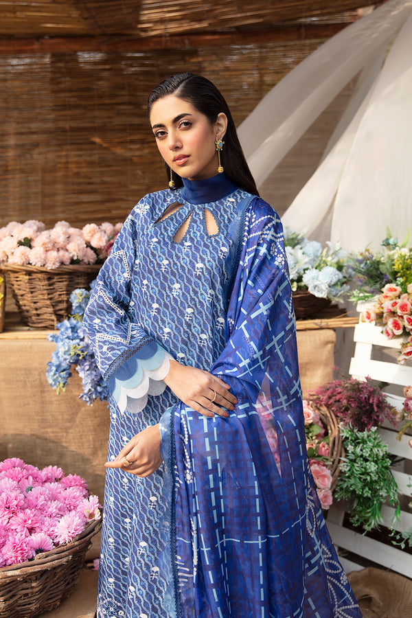 Afrozeh | Ayzel Summer Dream | LAZULI - Pakistani Dress - Maria Faisal