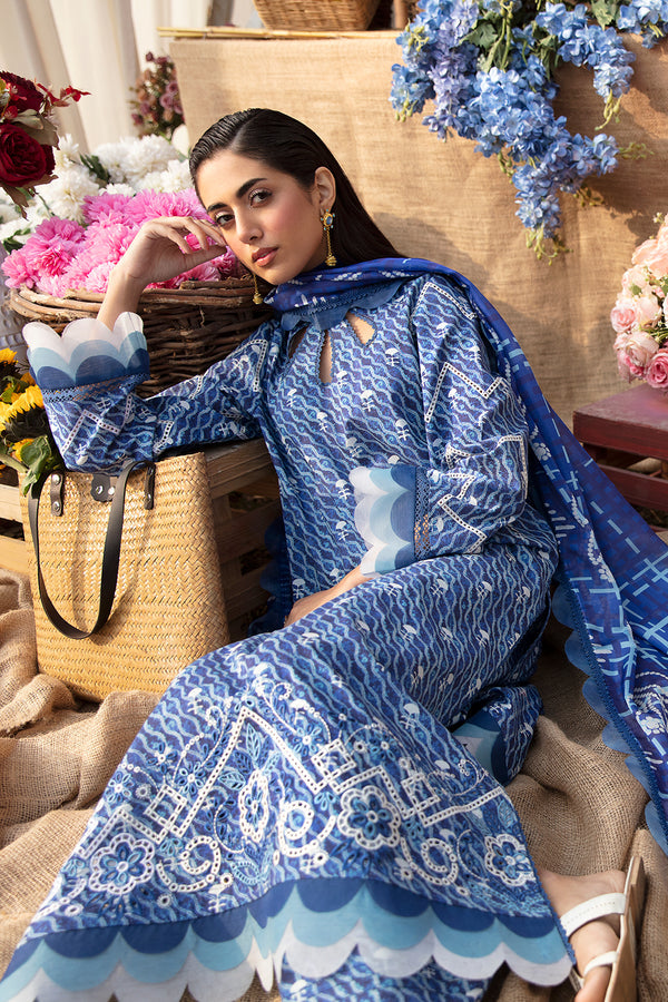 Afrozeh | Ayzel Summer Dream | LAZULI - Pakistani Dress - Maria Faisal