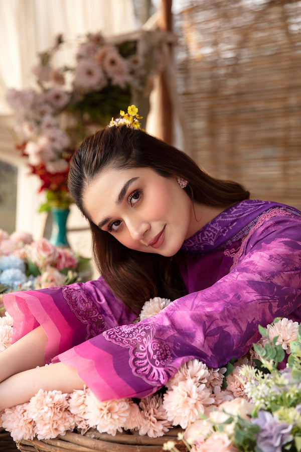 Afrozeh | Ayzel Summer Dream | FUCHSIA - Pakistani Dress - Maria Faisal