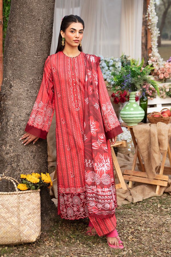 Afrozeh | Ayzel Summer Dream | CARDINAL - Pakistani Dress - Maria Faisal