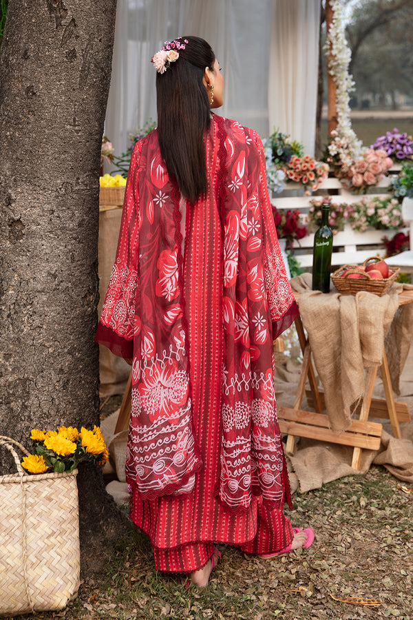 Afrozeh | Ayzel Summer Dream | CARDINAL - Pakistani Dress - Maria Faisal