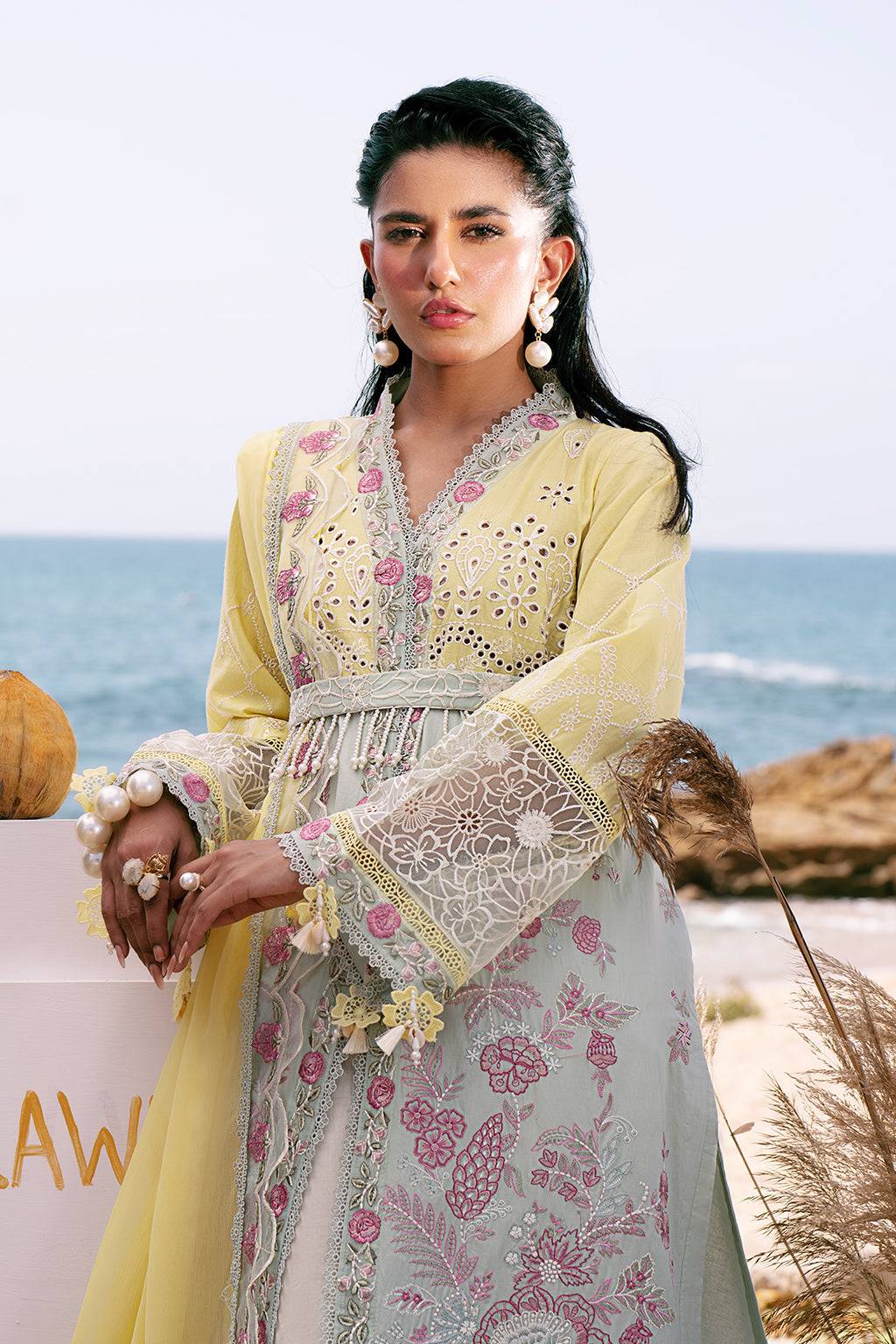 AJR Couture | Dastan Luxury Lawn 25 | Azure by Maria Faisal - Registered Vendor of : AJR Couture - type : Ladies Clothes - 100% original wedding dresses