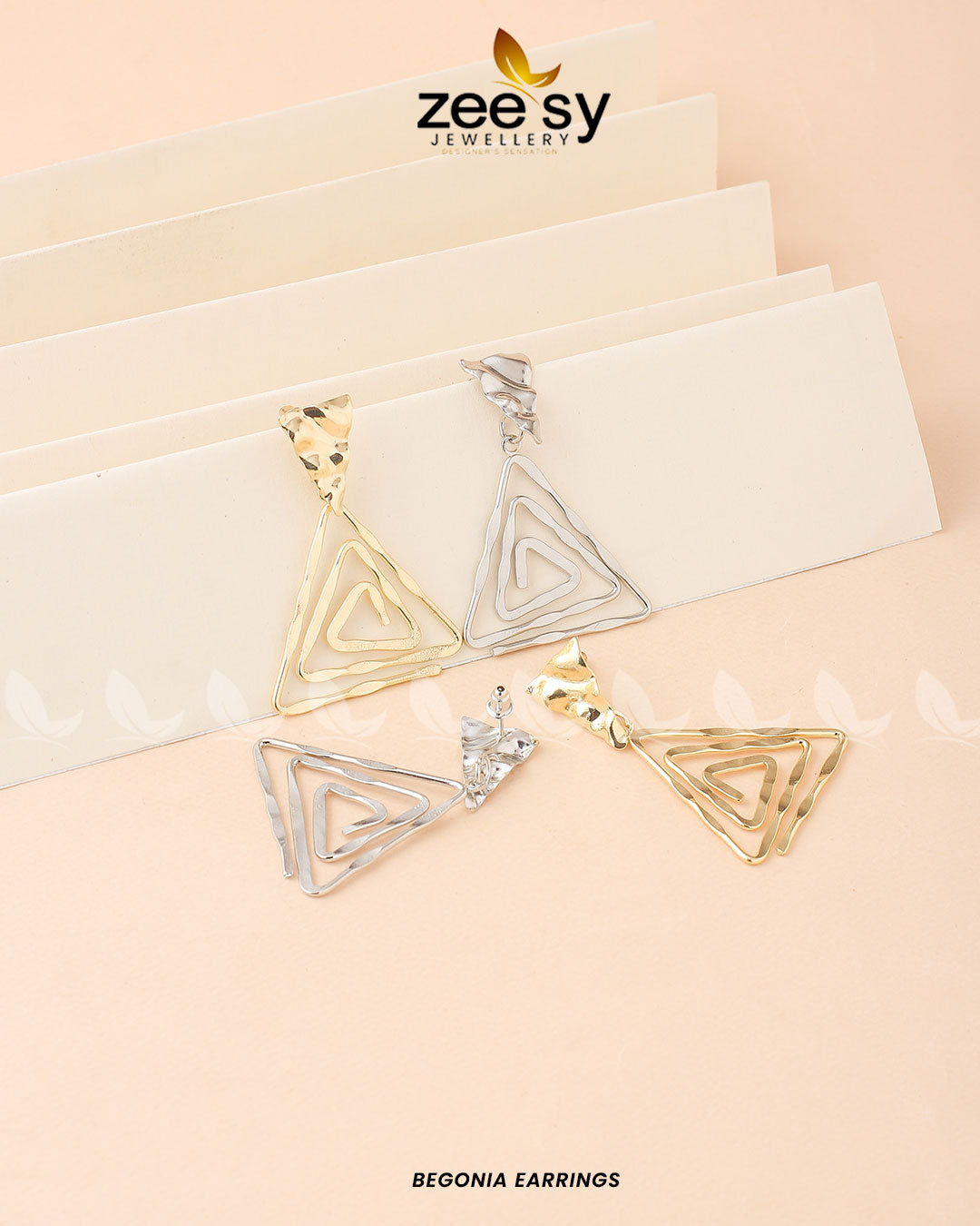 Begonia Earrings - Earrings