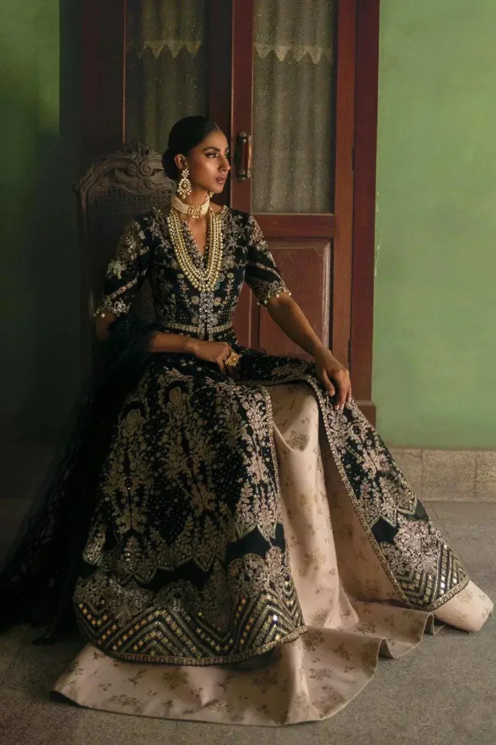 Sana Safinaz | Nura Festive | G223-007-CT - Wedding Dress - Maria Faisal