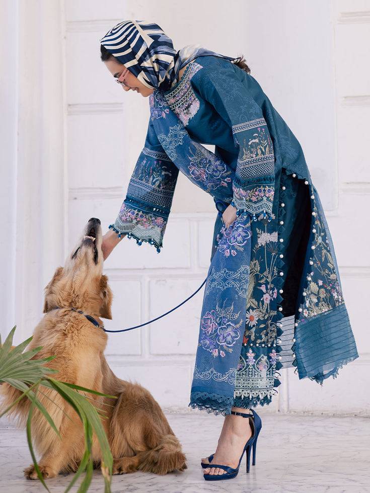 Parishay | IVY Bloom V2 Lawn | BLOOM-08 by Maria Faisal - Registered Vendor of : Parishay - type : Ladies Clothes - 100% original wedding dresses