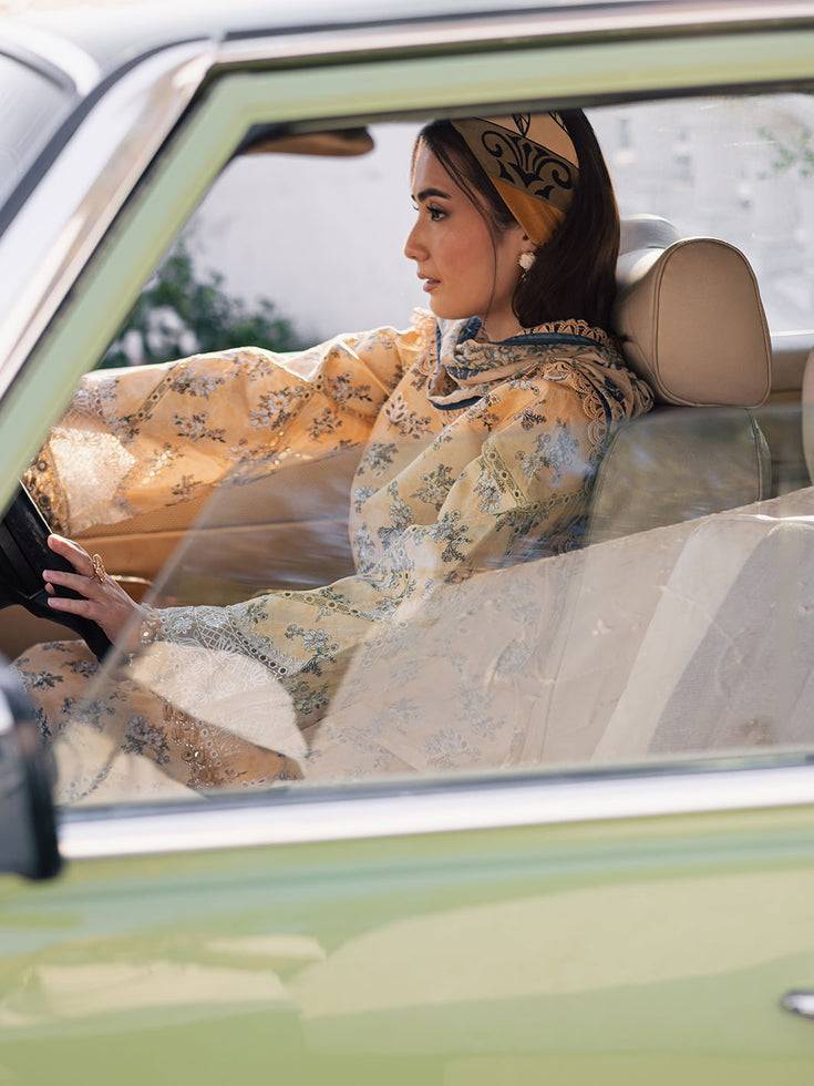 Parishay | IVY Bloom V2 Lawn | BLOOM-09 by Maria Faisal - Registered Vendor of : Parishay - type : Ladies Clothes - 100% original wedding dresses