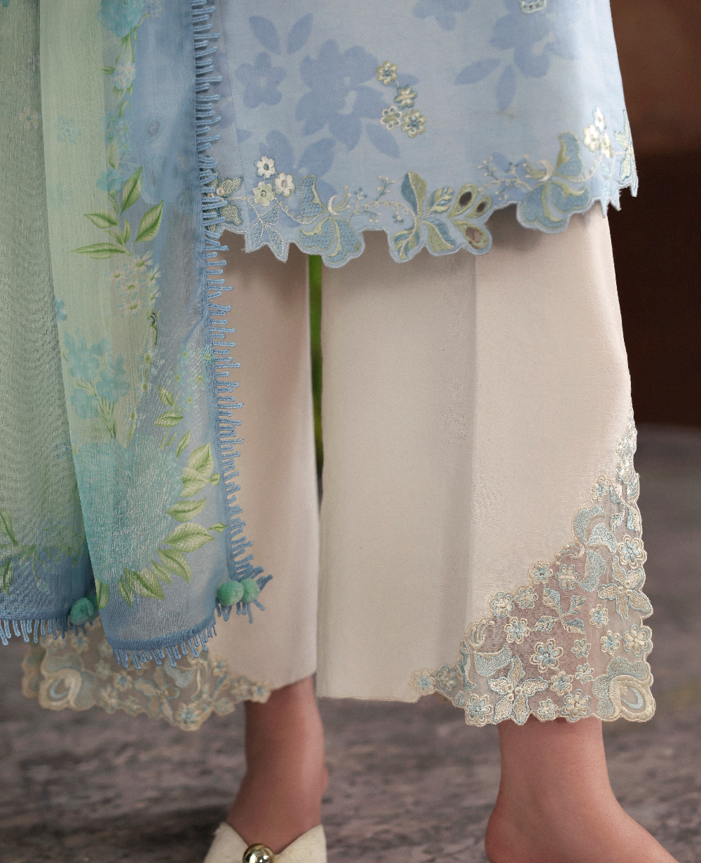Republic Womenswear | Basics Pret | Skyline Breeze - Luxury Dress - available at Maria Faisal in UK and USA.