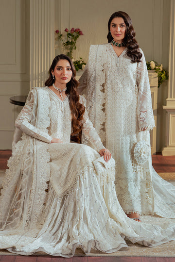 Baroque | Chantelle 24 | CHIFFON CH13-02 - Designer Dress with Intricate embroidery and embellishments. Shop elegent wedding dress at Maria Faisal.