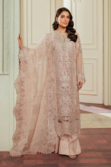 Baroque | Chantelle 24 | ORGANZA CH13-04 - Designer Dress with Intricate embroidery and embellishments. Shop elegent wedding dress at Maria Faisal.