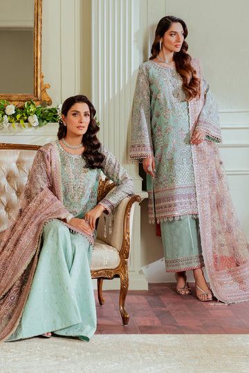 Baroque | Chantelle 24 | NET CH13-08 - Designer Dress with Intricate embroidery and embellishments. Shop elegent wedding dress at Maria Faisal.