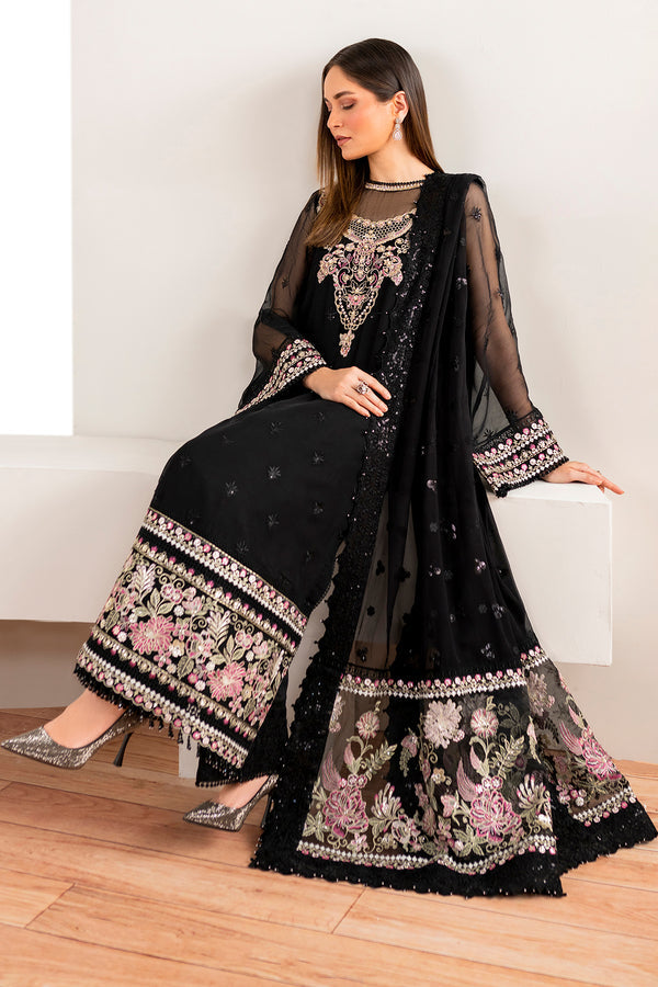 Baroque | Velvet Formals | CHIFFON UF-679 - Ladies Clothes