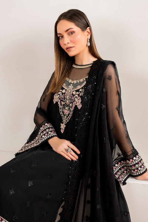 Baroque | Velvet Formals | CHIFFON UF-679 - Ladies Clothes