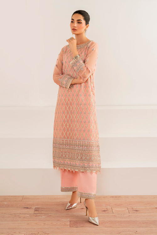 Baroque | Velvet Formals | CHIFFON UF-697 - Ladies Clothes