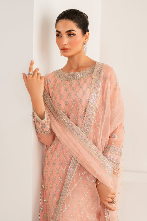 Baroque | Velvet Formals | CHIFFON UF-697 - Ladies Clothes