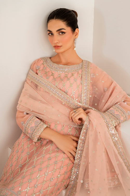 Baroque | Velvet Formals | CHIFFON UF-697 - Ladies Clothes