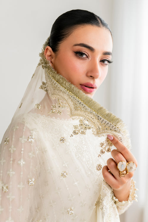 Baroque | Velvet Formals | CHIFFON UF-687 - Ladies Clothes