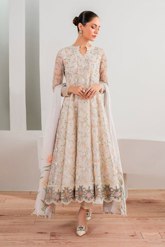 Baroque | Luxury Pret 24 | COTTON PATTI PR-986 - Designer Dress with Intricate embroidery and embellishments. Shop elegent wedding dress at Maria Faisal.