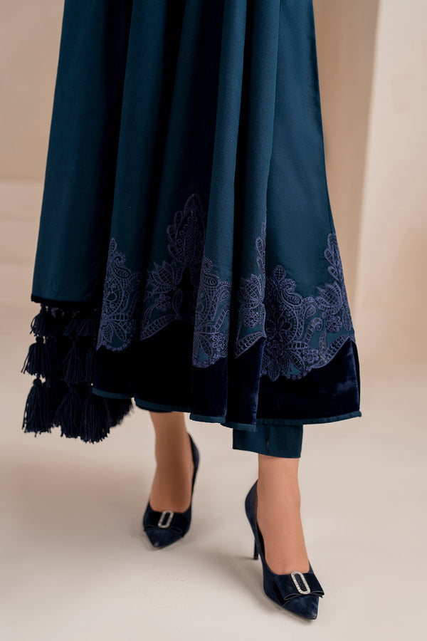 Baroque | Luxury Pret 24 | KHADDAR PR-1004 - Designer Dress with Intricate embroidery and embellishments. Shop elegent wedding dress at Maria Faisal.