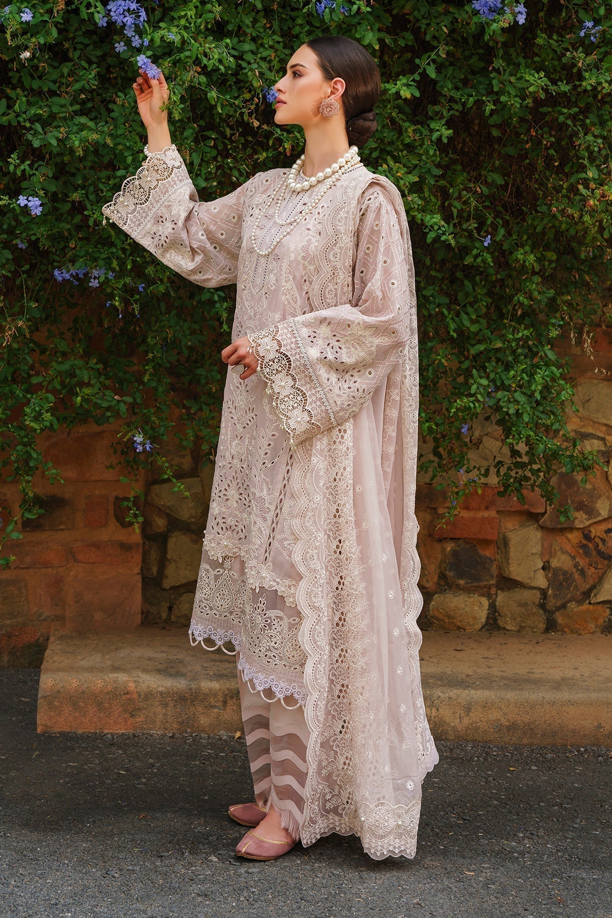 Baroque | Swiss Lawn 24 | SL12-D03 - Designer Dress - Maria Faisal
