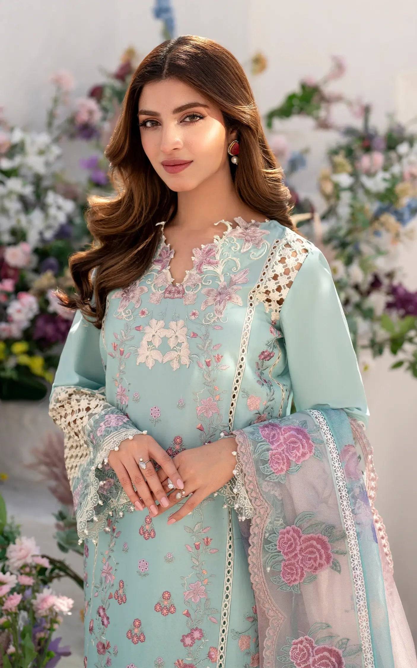 Asifa and Nabeel | Azalia Summer 25 | Bells of Ireland (AZL25-10) by Maria Faisal - Registered Vendor of : Asifa and Nabeel - type : Ladies Clothes - 100% original wedding dresses