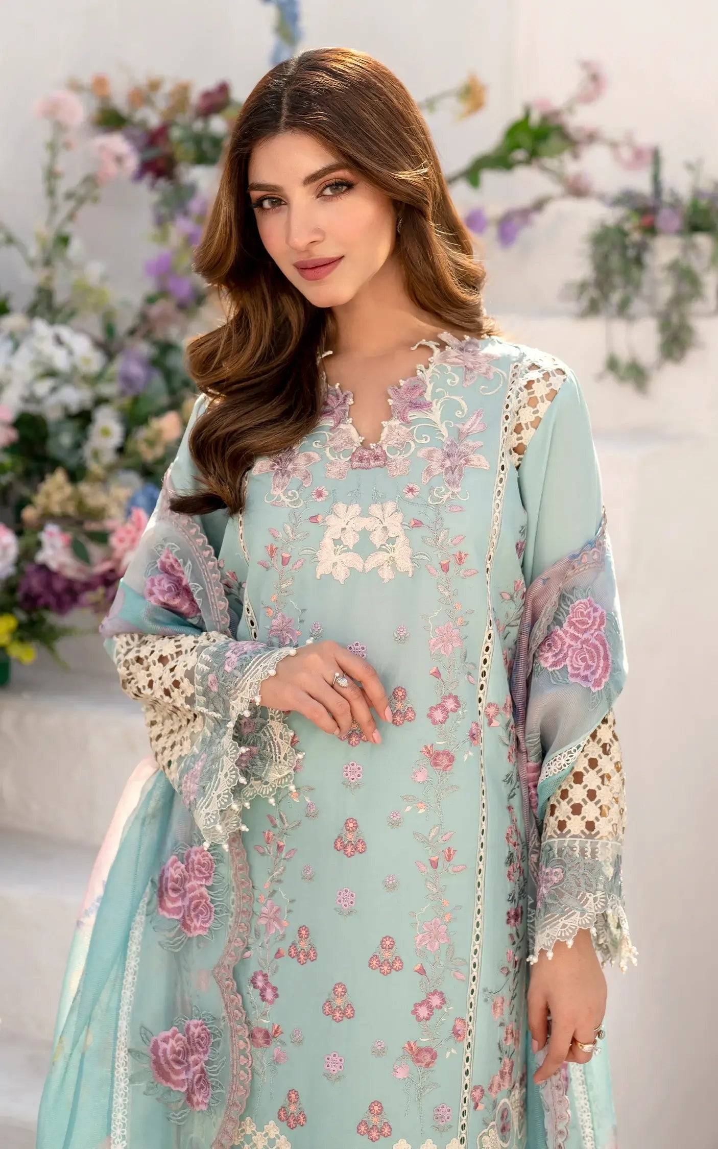 Asifa and Nabeel | Azalia Summer 25 | Bells of Ireland (AZL25-10) by Maria Faisal - Registered Vendor of : Asifa and Nabeel - type : Ladies Clothes - 100% original wedding dresses