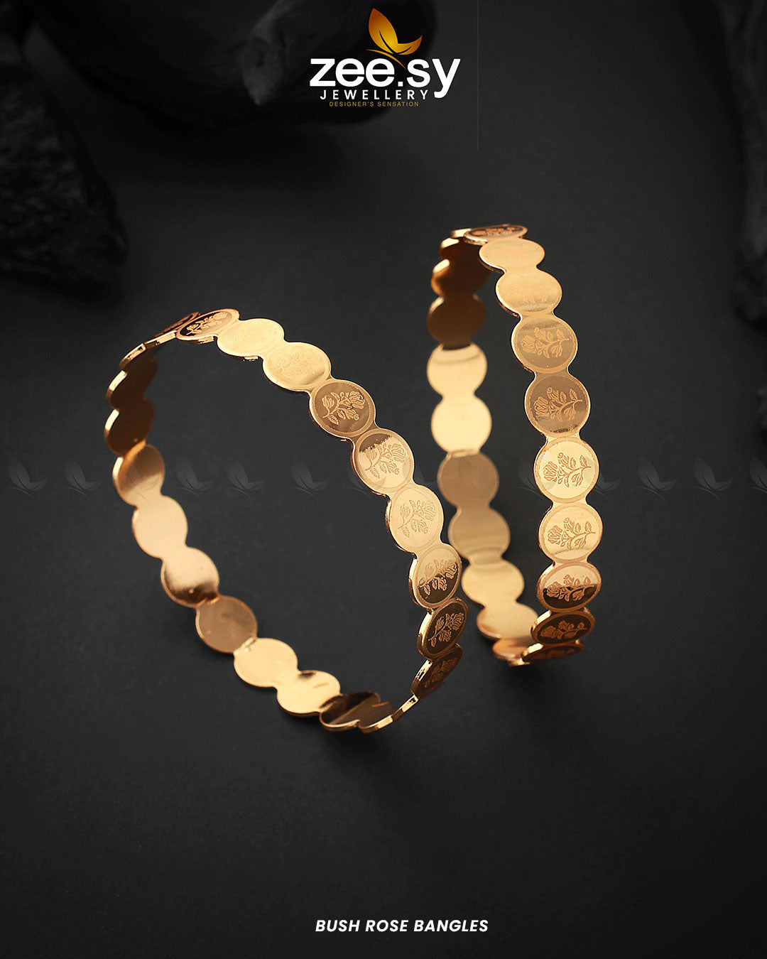 Bush Rose Bangles - Bangles