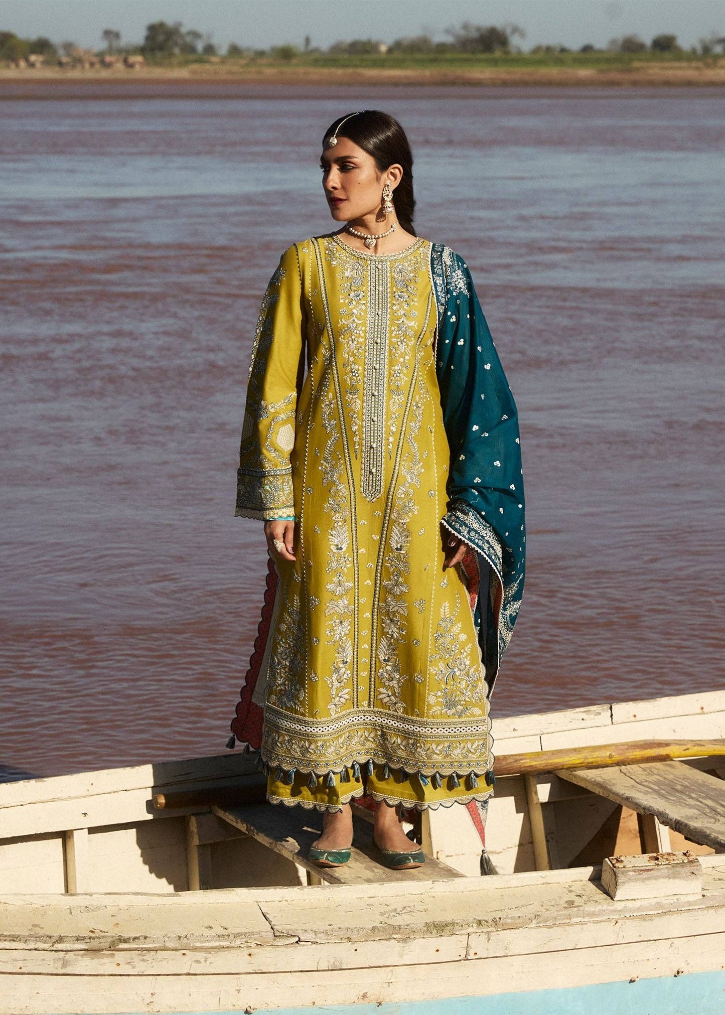 Hussain Rehar | Surkh Eid Pret’25 | Shamyaana by Maria Faisal - Registered Vendor of : Hussain Rehar - type : Ladies Clothes - 100% original wedding dresses