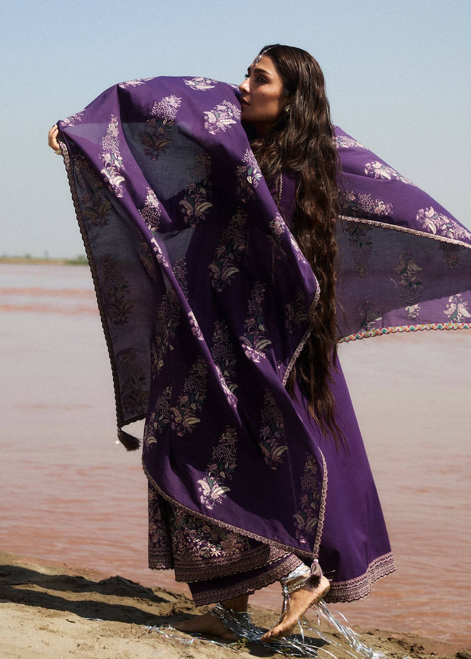 Hussain Rehar | Surkh Eid Pret’25 | Gulistaan by Maria Faisal - Registered Vendor of : Hussain Rehar - type : Ladies Clothes - 100% original wedding dresses