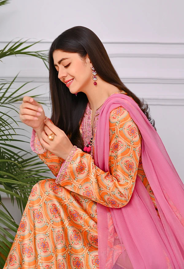 Layla Chatoor | Pret A Porter | LC-17 - Luxury Dress - available at Maria Faisal in UK and USA.