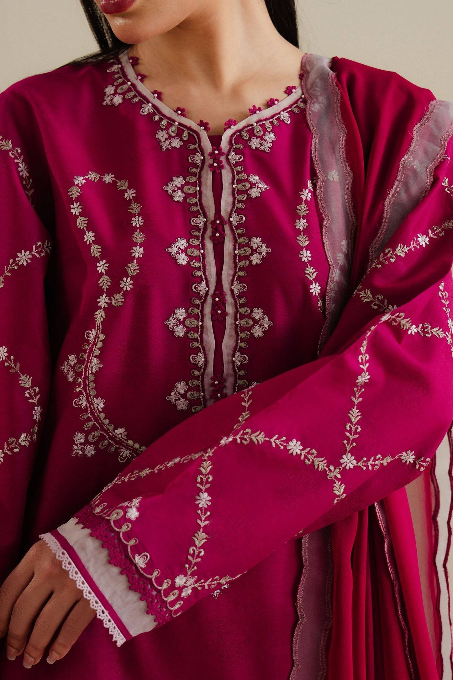 Zara Shahjahan | Eid Pret 25 | CR25P0228 by Maria Faisal - Registered Vendor of : Zara Shahjahan - type : Ladies Clothes - 100% original wedding dresses