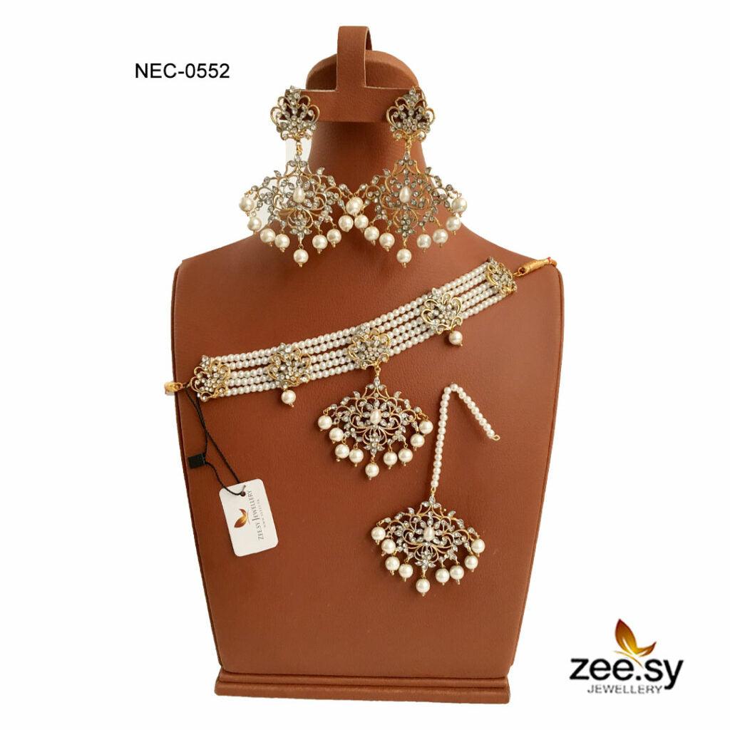 Crystal Necklace-0552 - Necklace Sets