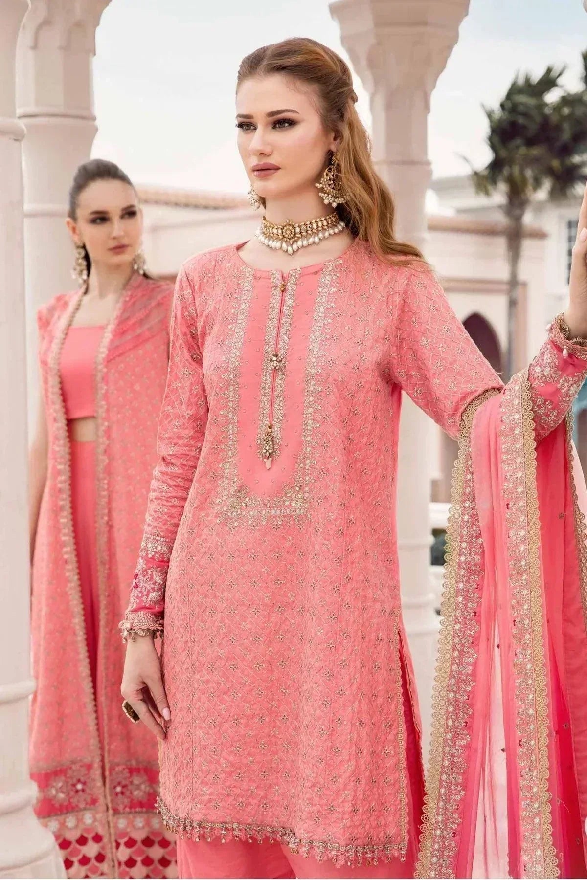 Maria B | Sateen Formals 23 | Candy Pink CST-701